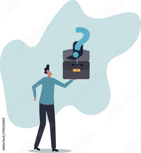 Search for new job position, career path or employment vacancy, change job decision or work opportunity,human life and situation.