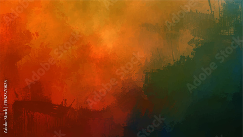 Vector Abstract Colorful artistic strokes portray bold expression, a dynamic blend of vibrant tones conveys a mesmerizing story and texture creates visual interest and creativity thrives