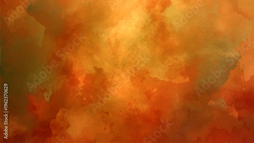 Vector Golden and Orange abstract with the texture feels fiery and emotional, vibrant hues create and artistic expression that glows and forms a burning sky