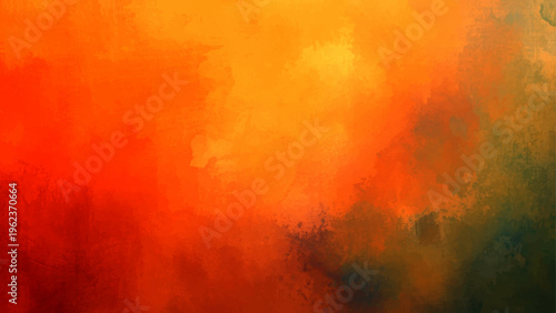 Vector Abstract colorful artwork of a blend of colors that evoke energy, emotion, creativity and the use of the blending technique displays art