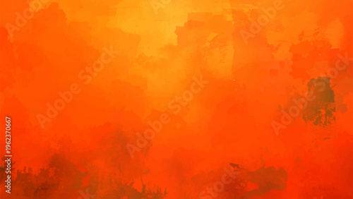 Vector Fiery abstract painting in orange hues emanates warmth, artistic, texture feels captivating and expressive, rich color palette and intense energy 