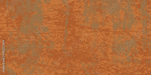 runge retro texture, aged background with vintage style elements and different color patterns: yellow (beige); brown; gray; red (orange). eps 10