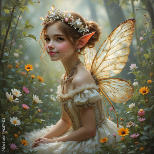 little wildflower fairy