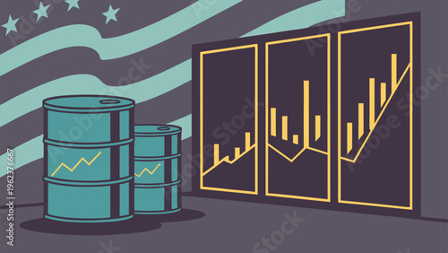 Oil price volatility increases due to Iran United States tensions affecting Strait of Hormuz supply route.