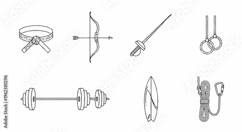 sport vector icon cllection