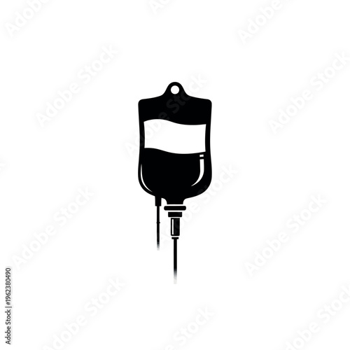 IV Bag Infusion Medical Treatment.