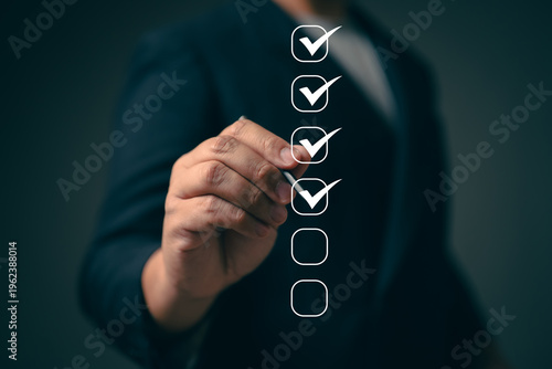 Reviewing and completing online survey forms document management system Assessment form, questionnaire, checklist and clipboard management Quality control...