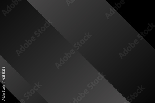 ダークグレーの斜めストライプとグラデーションが重なるシンプル背景デザイン　灰色