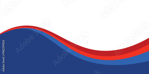 Free Download abstract business banner background with red and blue gradient color.eps10 - GFXLoad