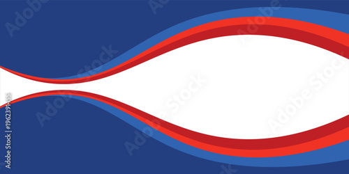 abstract business banner background with red and blue gradient color.eps10