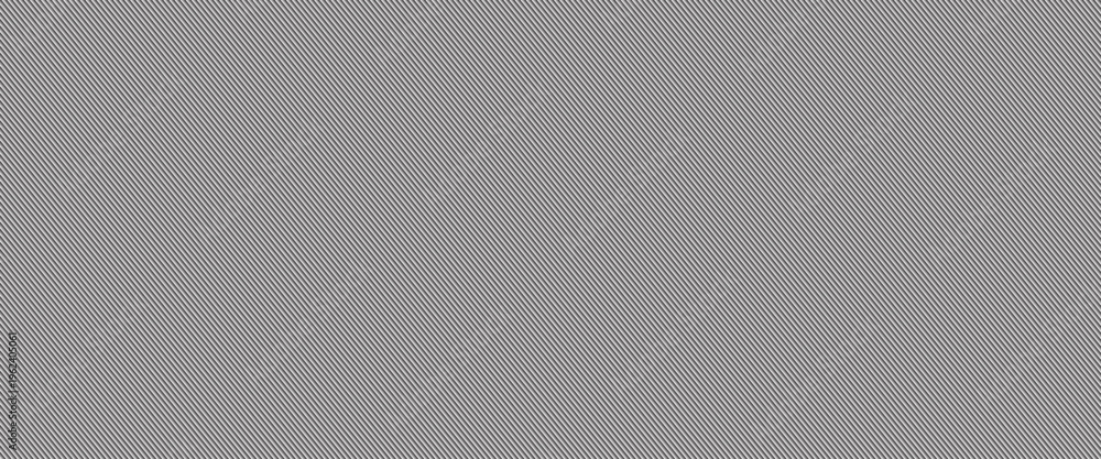 Obraz premium Narrow black-white vertical lines. Symmetric geometric ornament. Striped seamless pattern, abstract wallpaper. Digital paper for textile print, page fill. Vector