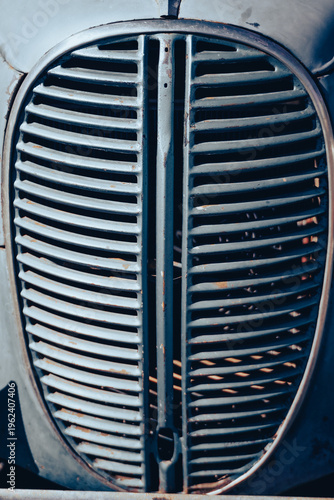 vintage car close up