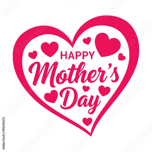 Continuous line drawing of a mother embracing her newborn baby