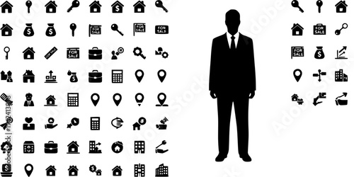 Real Estate Agent Icon