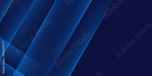 Blue abstract geometric background. Suit for business  institution  conference  party  Vector illustration