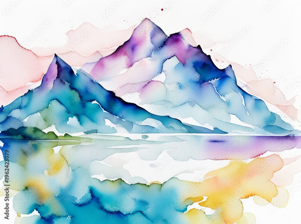 Obraz premium abstract watercolor background