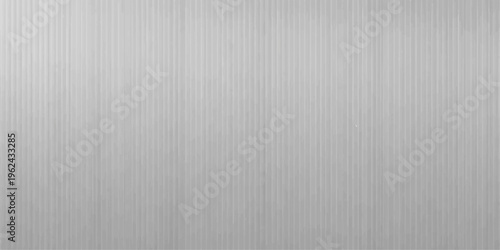 A shiny brushed metal texture features a silver stainless steel pattern on a grey metallic surface, creating a blank aluminum backdrop design for a sleek iron sheet wallpaper