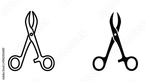Comparison of traditional and modern surgical scissors design variations