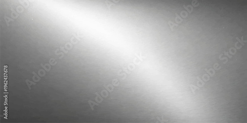 Shiny brushed silver metallic texture with a seamless stainless steel plate pattern and light gray aluminum surface design for a sleek chrome wallpaper backdrop