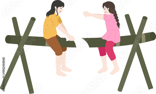 traditional sport gebuk bantal