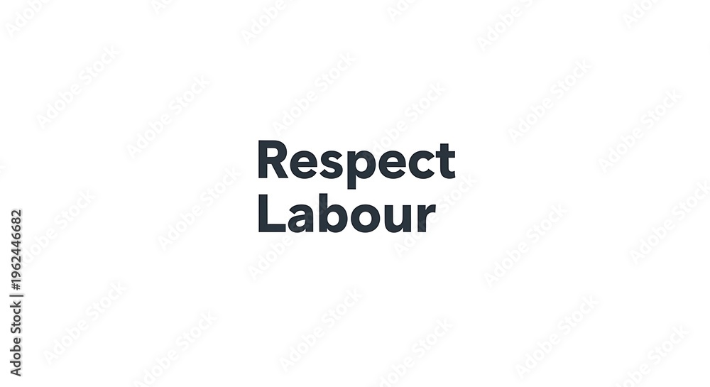 Fototapeta premium Respect Labour Day Celebration with Workers on International Worker Day