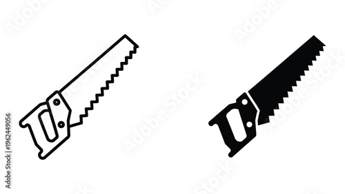 Comparison of a standard saw and a reciprocating saw with different blade designs