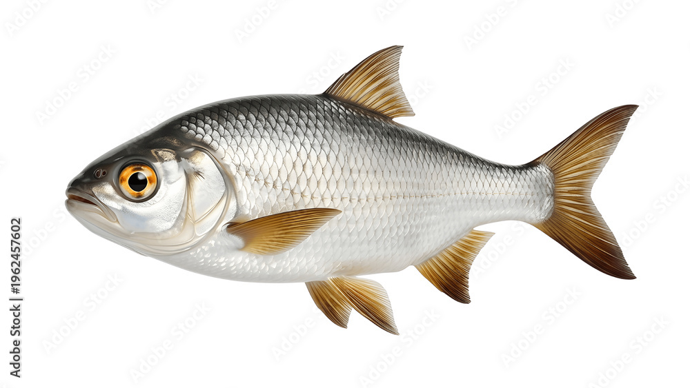 Fototapeta premium A realistic image of a fish isolated on transparent background
