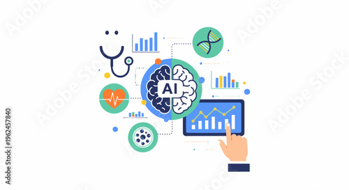 AI in Healthcare & Medical Data Analysis: Smart Diagnostics, Digital Health Solutions, and Research