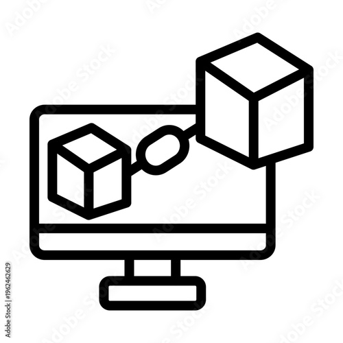 Blockchain Vector Icon