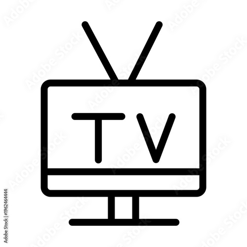 Television Vector Icon
