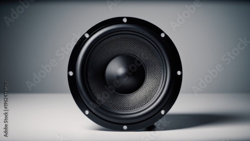 Wallpaper Mural A close-up view of a speaker sitting on a table Torontodigital.ca