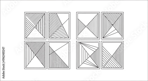 Exploring geometric patterns in comic art through shading techniques