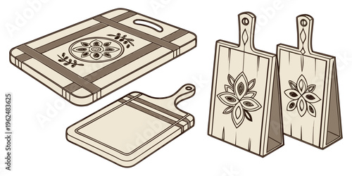 A variety of grocery bags and containers showcasing different packaging options.