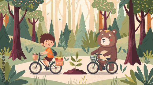 A calming and serene abstract illustration of green leaves, perfect for designs that require a natural and soothing element.