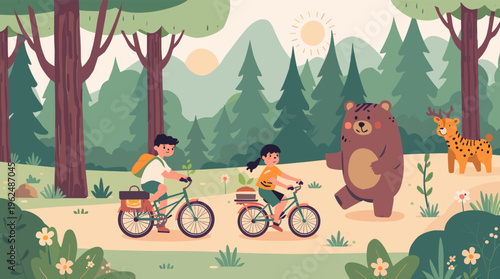 A stylized illustration of green leaves and a flower, conveying growth and nature, ideal for eco-friendly marketing materials or website backgrounds.