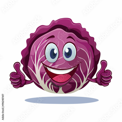 Lustiger Rotkohl, Daumen hoch