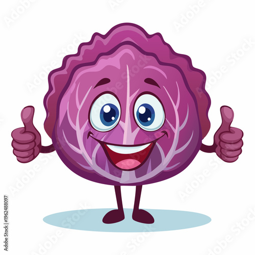 Lustiger Rotkohl, Daumen hoch