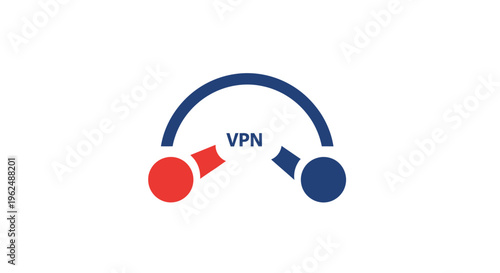 Virtual Private Network security icon.