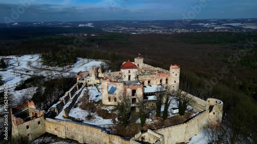 old castle in the mountains
