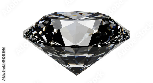 A large diamond gemstone on white background.