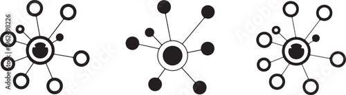 network cluster topology graph social link communication layout
