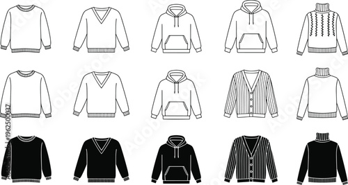 Black and white sweater and hoodie clothing sweaters hoodies fashion