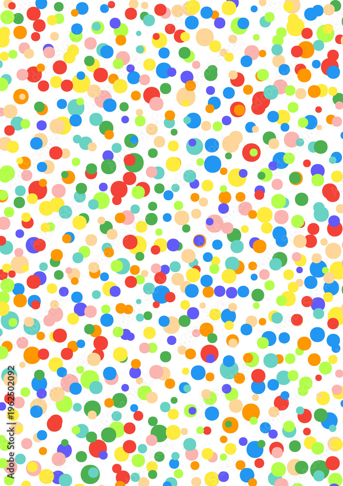 Fototapeta premium Rainbow Confetti Background