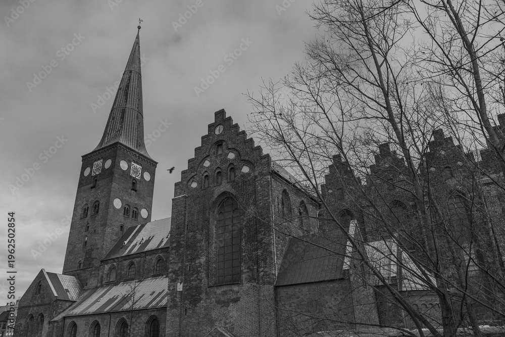 Obraz premium Frühling in Aarhus, Dänemark