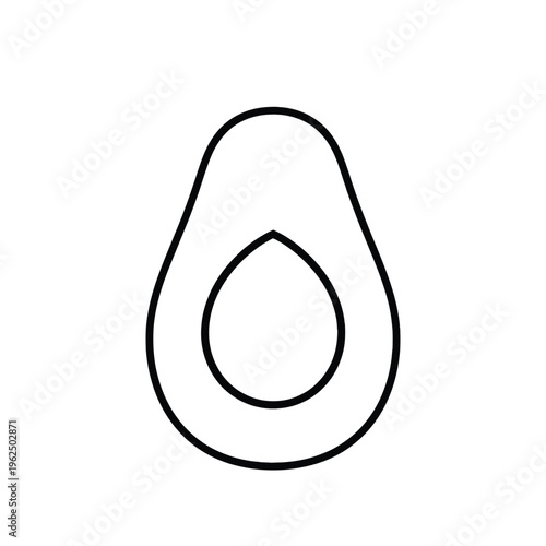 Simple black line drawing of elbow pipe fitting