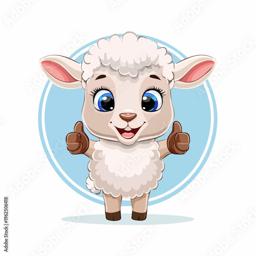 Niedliches Lamm, Daumen hoch