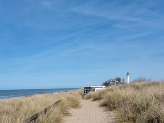 Foto auf Acrylglas Nordsee Duinen bij Egmond aan Zee - Dunes near Egmond aan Zee, Noord-Holland provnce, The Netherlands  © HollandPhotostock.nl