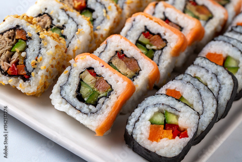Assorted Mixed Sushi Platte...