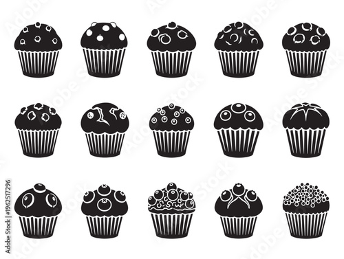 A collection of various mushroom caps