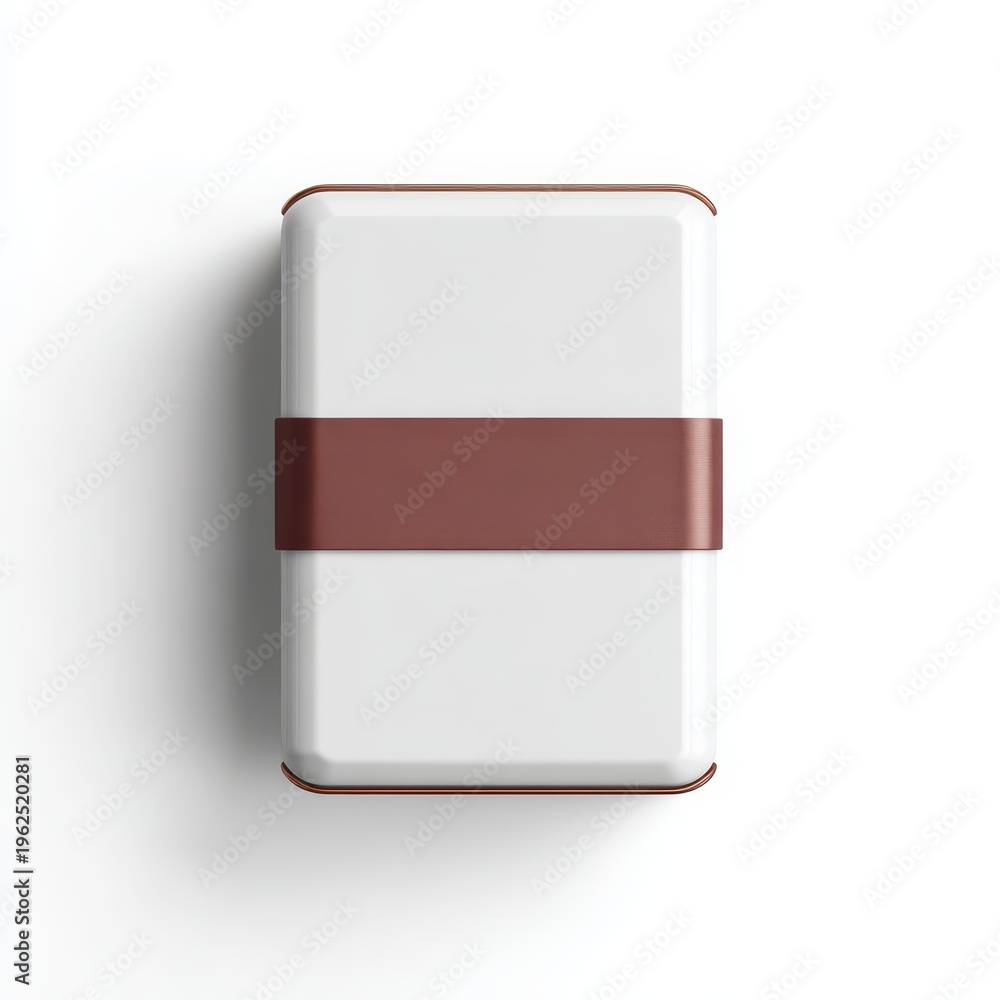 Fototapeta premium Minimal Rectangular Tin Box